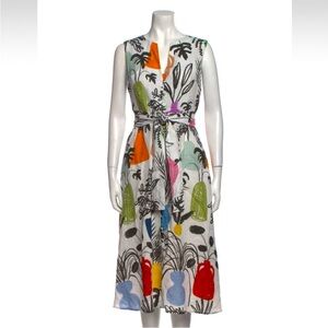 WHiT NY Anthropologie Potted Plant Dress